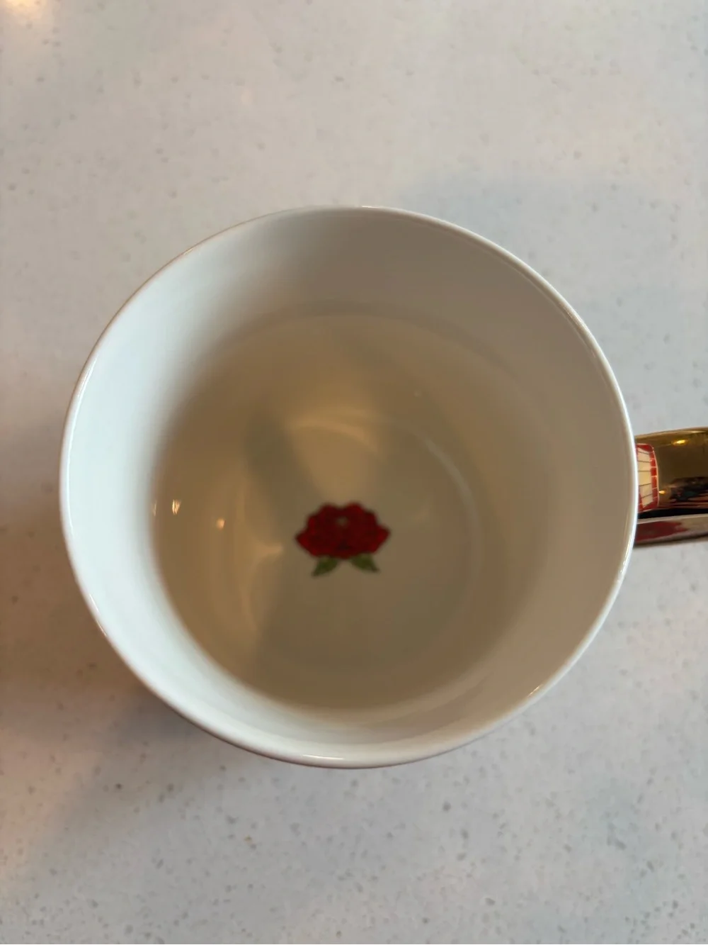 Anthropologie Bisous Valentine Collection  Mug